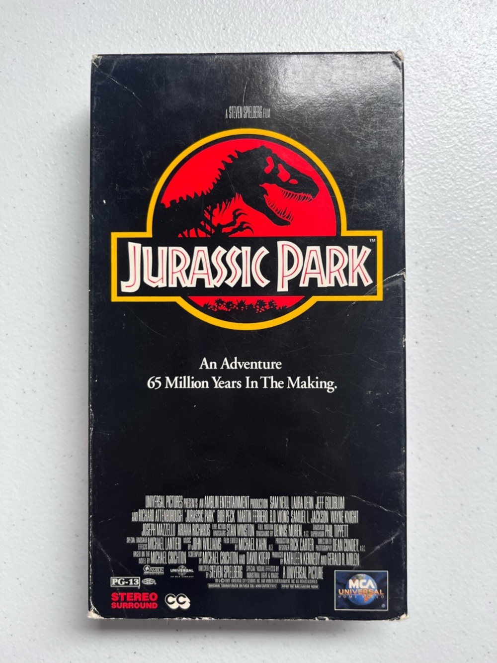 Vintage 1993 Jurassic Park VHS Tape